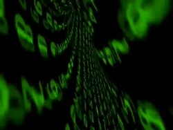 Data Number Crisis Stock Footage