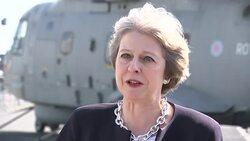 UK Prime Minister Theresa May soundbite - on Bahrain visit News Clip