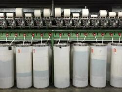 Textile Factory - Spinning, Yarn Production Stock Footage