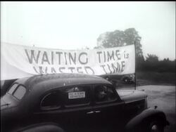 BASIC PETROL RATION PROTESTS News Clip