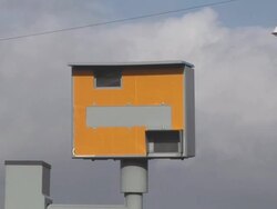 Speed Camera (UK) HDV Stock Footage