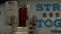 Supporters greet Hillary Clinton near New York home Instructional Video