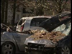 Scenes from villages damaged by earthquake News Clip