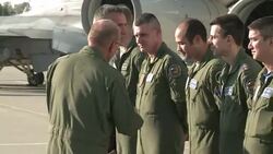 CLEAN : Stoltenberg meets Nato pilots in Poland News Clip