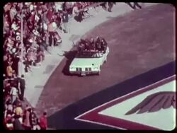 Crowds, Rose Bowl Stadium Stock Footage