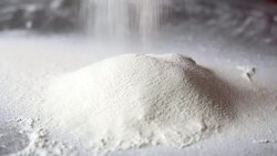 Sifting flour Stock Footage