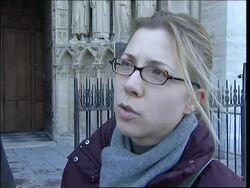 General reactions from Notre Dame cathedral News Clip