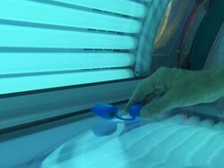 Sunbed Stock Footage