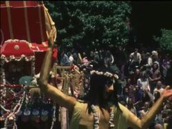 Hare Krishna sect Stock Footage