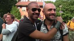 Protest outside Russian consulate against Putin govt's stance on gay rights News Clip