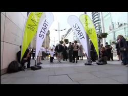 Ian Botham Sets Off On 25th Charity Walk Across the UK News Clip