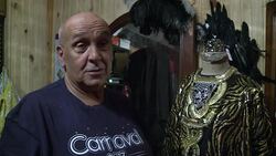 CLEAN : Uruguays 79 year old Carnival Queen News Clip