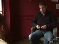 Dominik Moll at Dominik Moll Interview The Monk at Soho House on April 24, 2012 in London, England (Footage by WireImage Video/Getty Images) Stock Footage