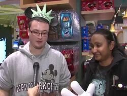 INTERVIEW: Chris and Mandy Cooper says Disney went all out for this launch. Stock Footage