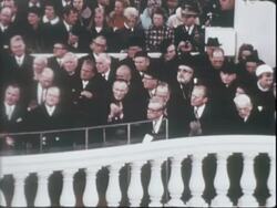 Nixon Inauguration Stock Footage