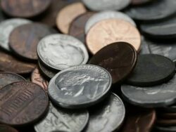 Coins Stock Footage