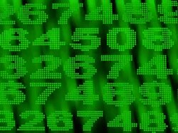 Digital data Stock Footage