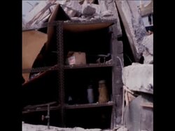 SYND 17 4 79 AFTERMATH OF EARTHQUAKE AT BUDVA News Clip