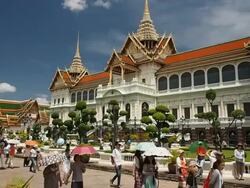 Grand Palace Bangkok Stock Footage