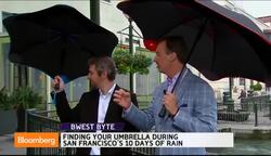 10: The Number of Rainy Days in San Francisco News Clip