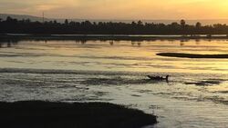 Nile Fishermen Stock Footage