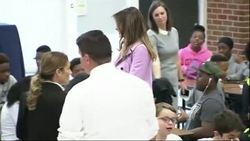 US First Lady encourages kindness during school visit News Clip