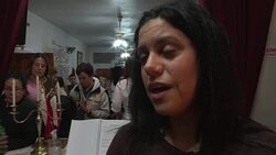 CLEAN : Argentines wrestle demons at exorcism school News Clip