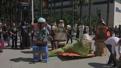Weird and wonderful turn out for WonderCon News Clip