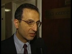 USA: DIPLOMATIC EFFORTS TO RESOLVE CRISIS IN IRAQ CONTINUE News Clip