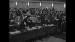 CAN594 CONGOLESE PARLIAMENT VOTING IN LEOPOLDSVILLE Instructional Video