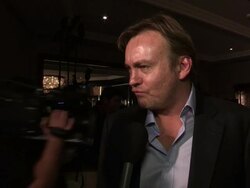 INTERVIEW: Philip Glenister Stock Footage