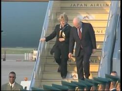 US Vice President arrives in Tokyo News Clip