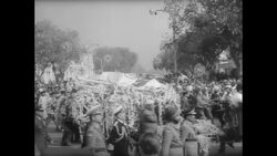 Funeral of Indian Prime Minister Lal Bahadur Shastri Stock Footage