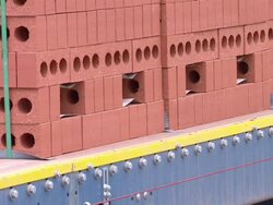 Bricks being manufactured in brickworks News Clip