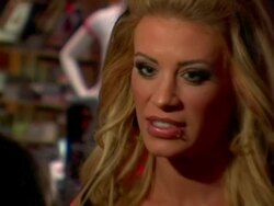 WWE Diva Ashley Massaro Autographs Copies of Her April Playboy Stock Footage
