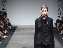 Models on the runway at Buenos Aires Fashion Week on February 24, 2011, in Buenos Aires, Argentina. (Footage by Meche Marmol/LatinContent/Getty Images) Stock Footage