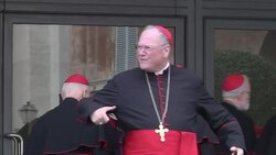 Cardinals arrive for discussions ahead of conclave next week News Clip