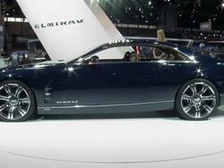 2013 Cadillac Elmiraj concept car Stock Footage