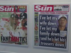 The Sun Newspaper Office Interior Shots News Clip