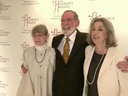 Marcia Robinson Lowry and guests at 8th Annual Children's Rights Benefit Stock Footage
