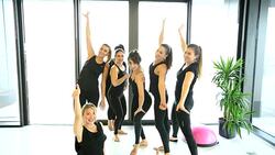 Pilates Class 03/04 Stock Footage