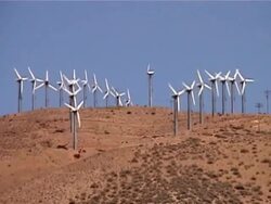 Windmill Power 02 Stock Footage