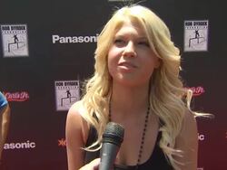 INTERVIEW: Chanel on Rob Dyrdek as a boss, on today's event at the Rob Dyrdek Foundation SK8 4 Life Benefit Presented By Panasonic & Carl's Jr at Los Angeles CA. (Footage by WireImage Video/GettyImages) Stock Footage