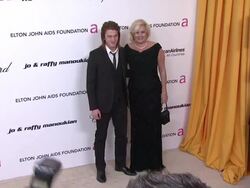 Eddie Hassell at the 19th Annual Elton John AIDS Foundation Academy Awards Viewing Party - Part 2 at West Hollywood CA. (Footage by WireImage Video/GettyImages) Stock Footage