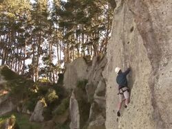 Rock Climbing 3 Stock Footage