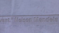New statue of Nelson Mandela erected outside his first office News Clip
