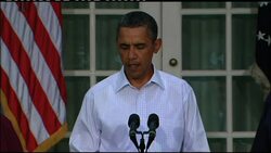 Obama warns weakening storm still a threat, Napolitano comment News Clip