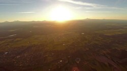 Aerial Oregon Smith Rock Stock Footage
