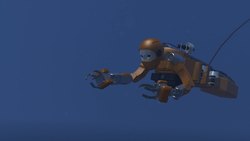 Humanoid robot dives for sunken shipwreck treasure Instructional Video