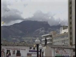COLOMBIA: VOLCANO EMITS GOLD News Clip